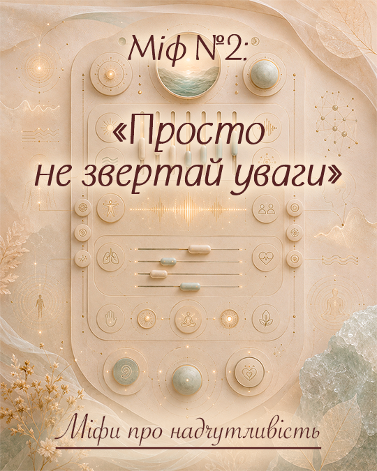 Міф №2: «Просто не звертай уваги»